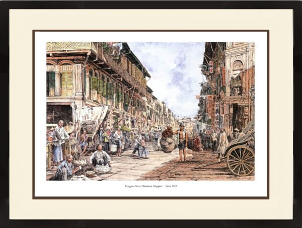 DA SH 1810 Trengganu Street, Chinatown, Singapore Circa. 1910